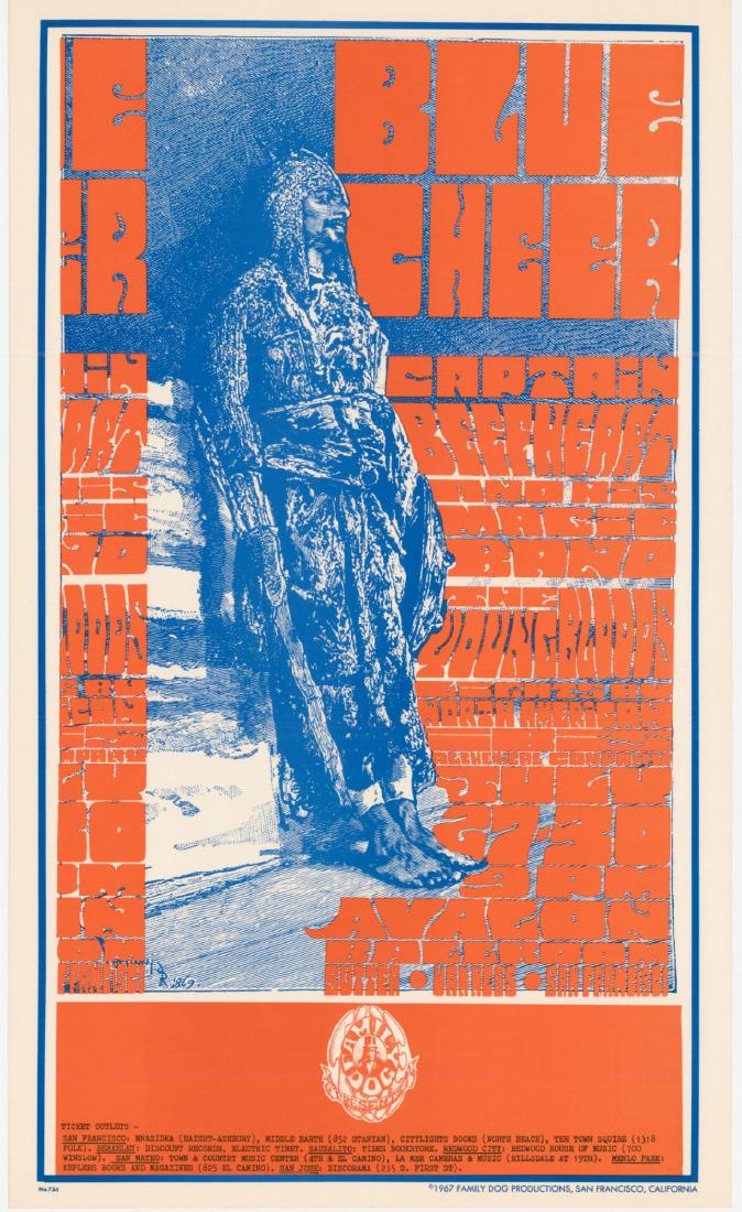 1st Edition - FD 73 BLUE CHEER (1 of 1)