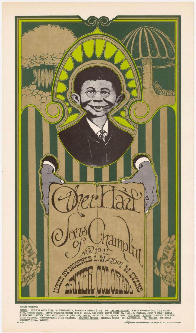 1st Edition - FDD11 - Family Dog Denver 11/10-11/67 (1 of 1)