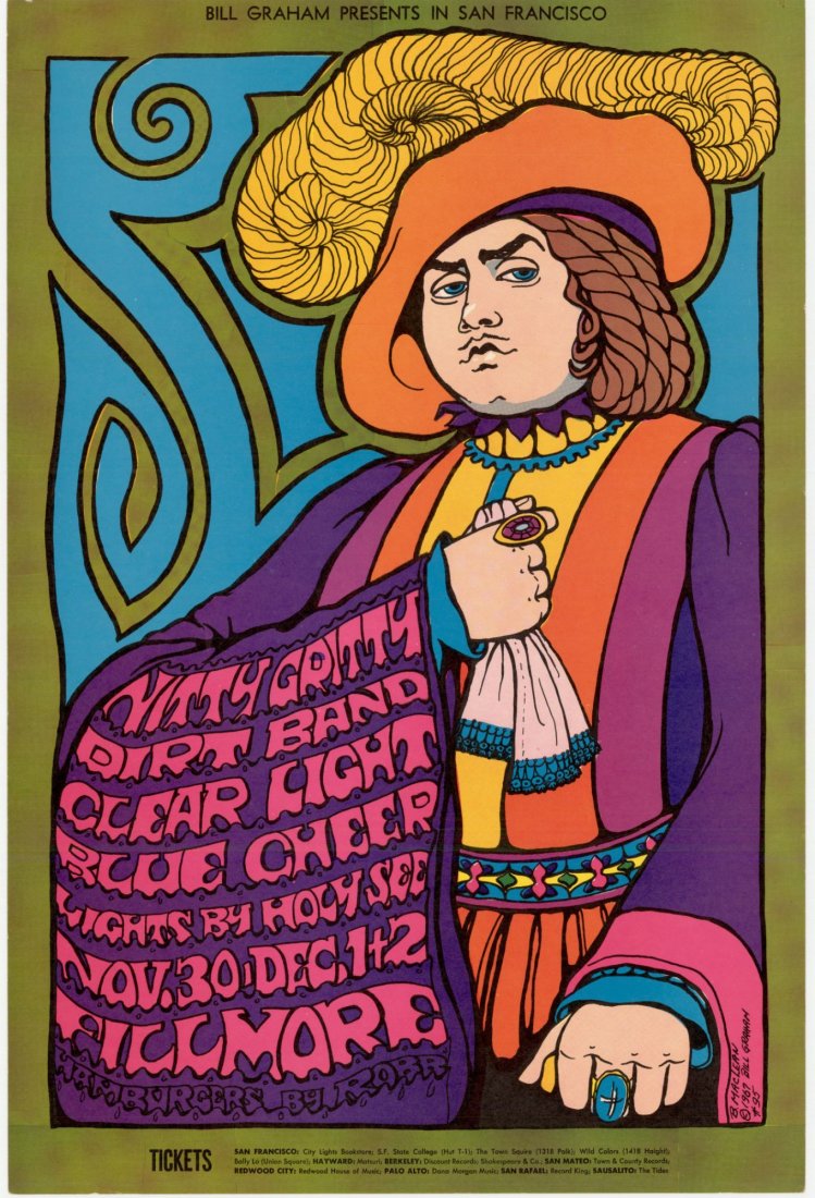 1st Edition - BG 95 - Fillmore Auditorium 11/30-12/2/67 (1 of 1)
