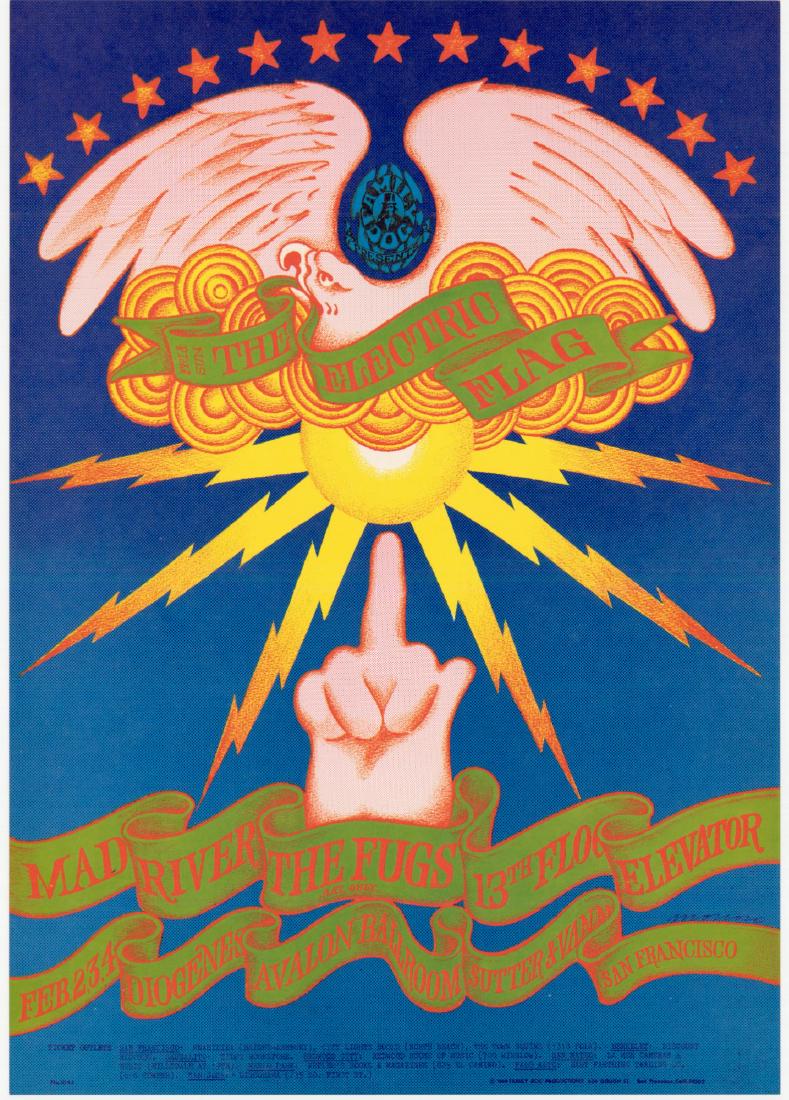 1st Edition - FD104 - ELECTRIC FLAG - Avalon Ballroom (1 of 1)