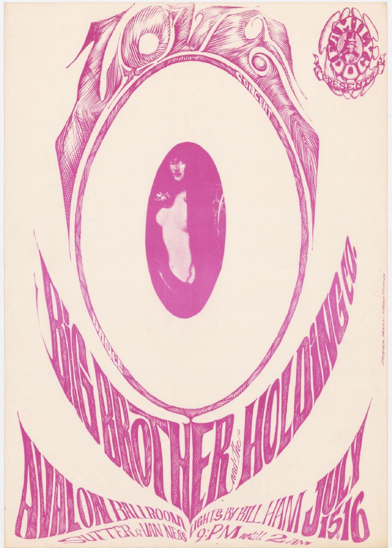 1st Edition - FD 17A - Avalon Ballroom 7/15-16/66 (1 of 1)