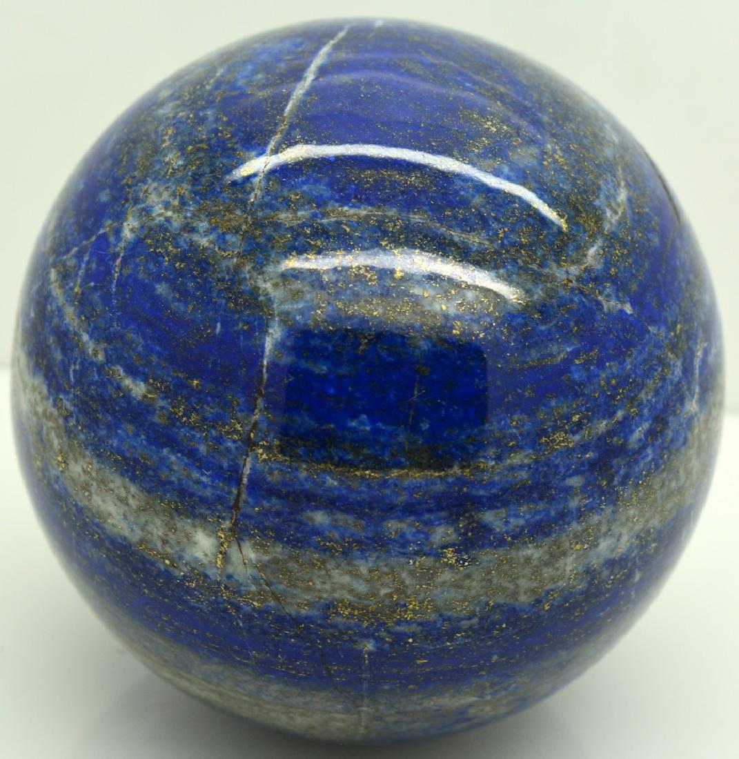 1150 Grams Natural Lapis Lazuli Sphere (1 of 4)