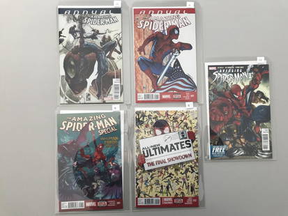 Lot of 11 Amazing Spider-Man/Avenging Spider-Man Comics: Lot of 11 Amazing Spider-Man/Avenging Spider-Man Comics VF Very Fine Please note that this lot has a confidential reserve. When you leave a bid in advance of the auction, submit your maximum. The