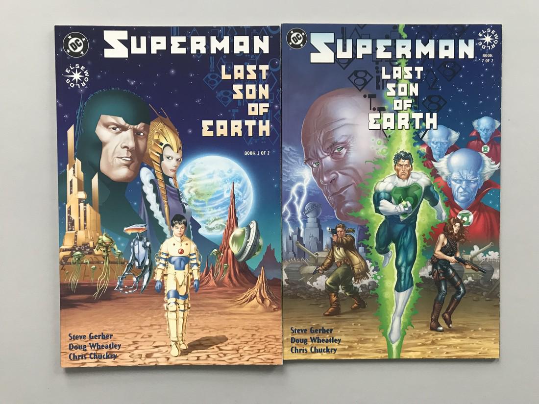 Lot of 2 Superman Last Son of Earth (2000) #1 2 VF (1 of 2)