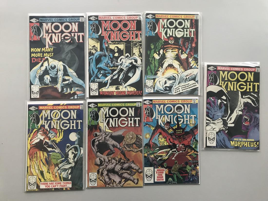 Lot of 13 Moon Knight (1980 1st Series) #2-33 VF-NM (1 of 2)