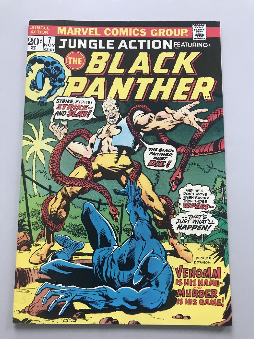 Jungle Action (1972 Marvel) #7 Rich Buckler Black (1 of 2)