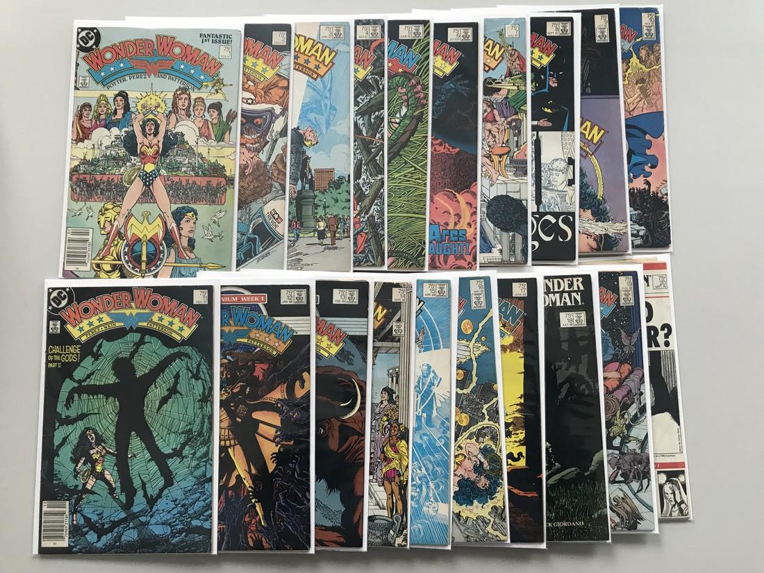 Lot of 34 Wonder Woman (1987 2nd Series) #1-22 28 33 34 (1 of 2)
