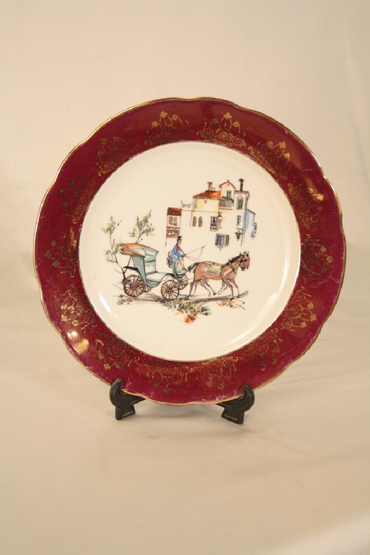 German Decorative Porcelain Plate (1 of 2)