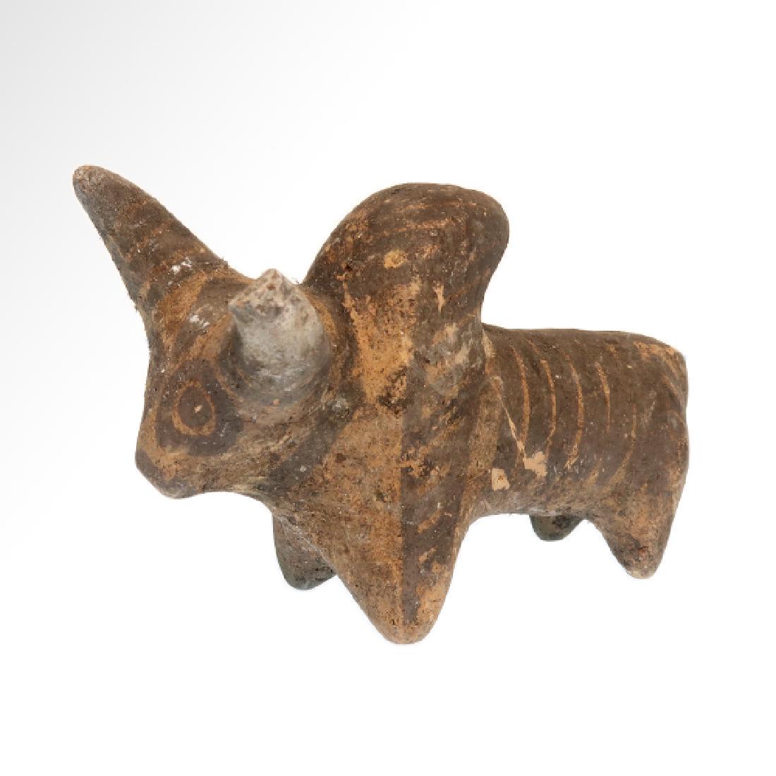 Indus Valley MohenjoDaro Terracotta Bull 24002300 BC