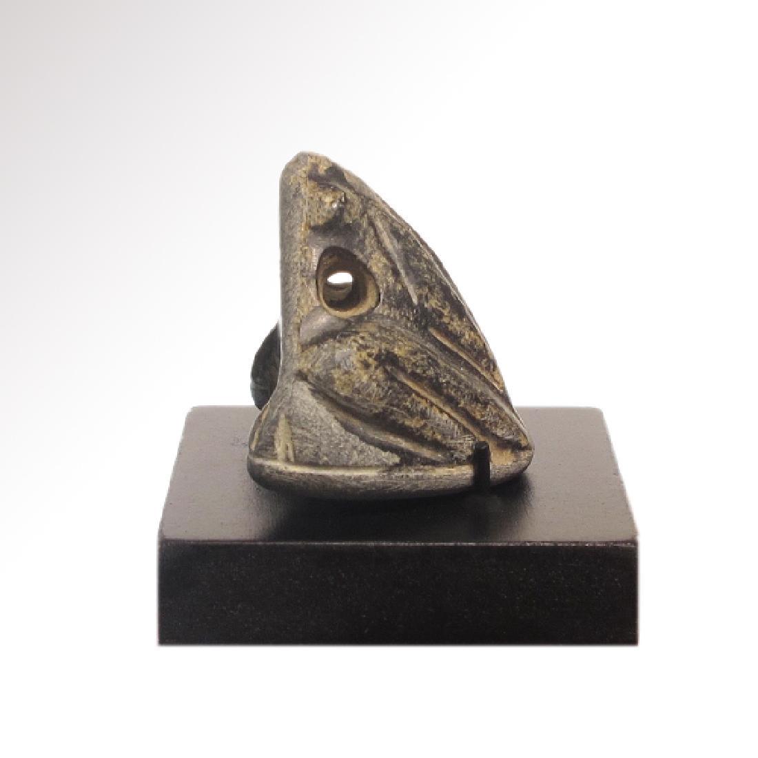 Egyptian Phoenician Steatite Frog Amulet, c. 500 B.C. (1 of 6)