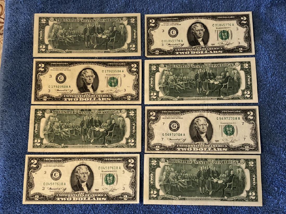 8 - $2 Fed Reserve Notes (1 of 1)