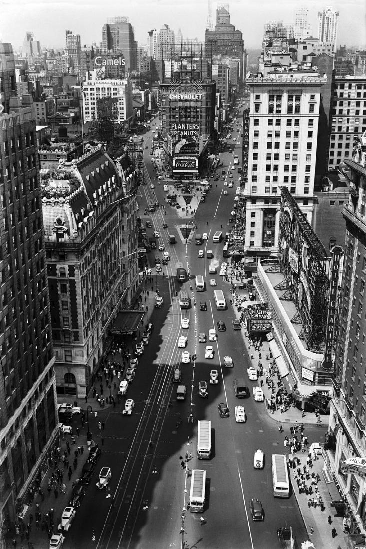 Times Square, New York in 1933 - Limited Edition (1 of 6)