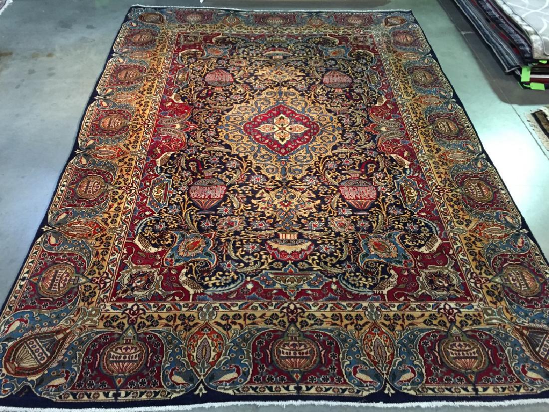 Authentic Persian Kashmar Masterpiece Rug 9.4x12.10 (1 of 8)