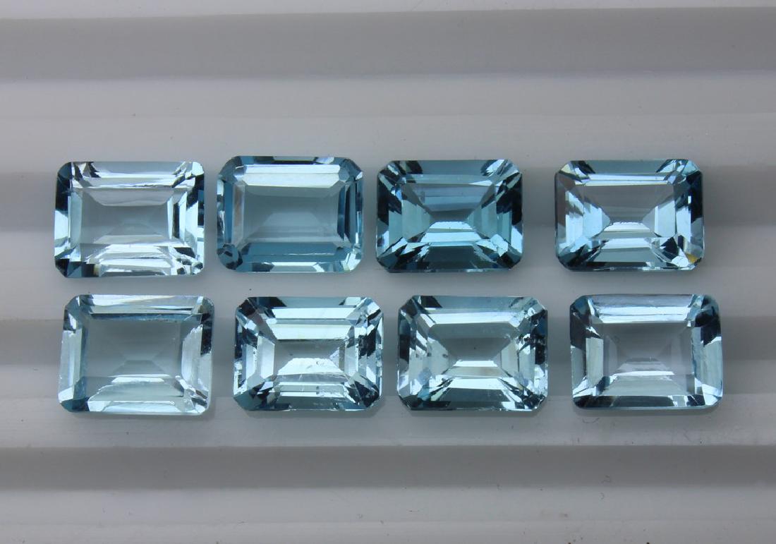 22.30 Ct Blue Topaz 9x7 mm - NR (1 of 2)