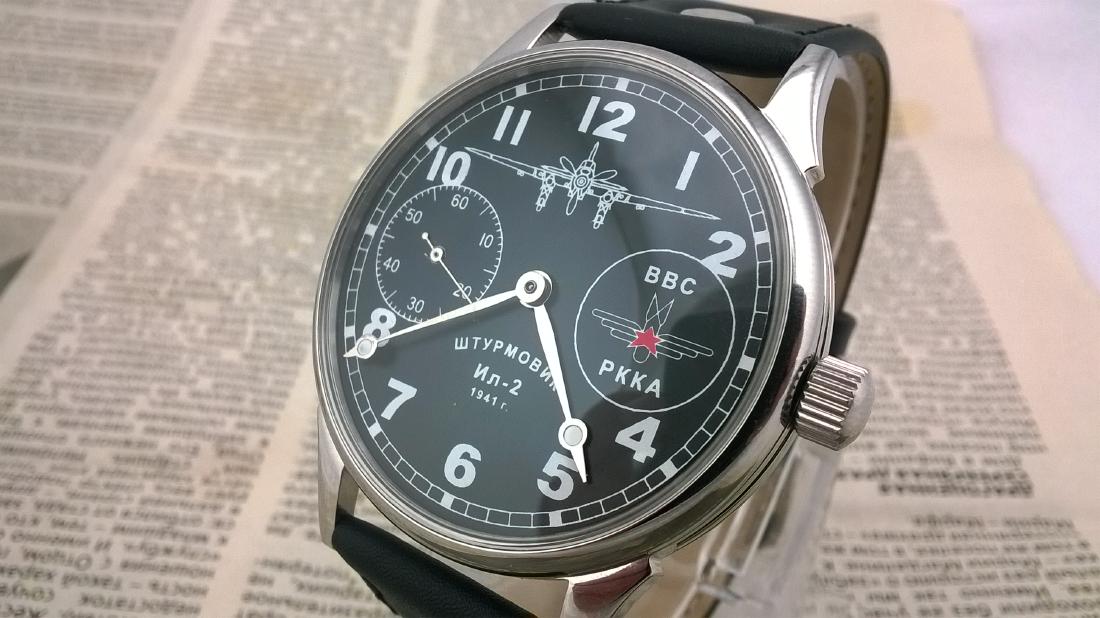 Molnija "Storm Trooper" USSR men's military mariage: Origin: USSR Date: 1980s Steel diameter is 42 mm, thickness 9 mm. Mechanical - manual winding - steel Unique mariage watch made on the basis of a very reliable watch mechanism "Molnija". The watch fac