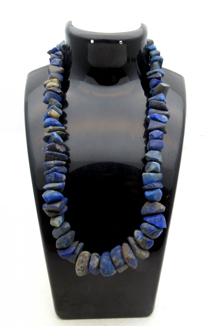 Ancient Lapis Lazuli beaded Necklace (1 of 3)