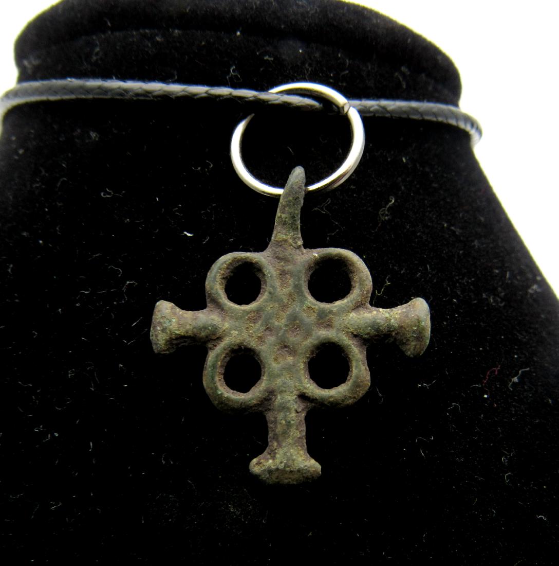 Viking Open Work Cross Pendant (1 of 2)