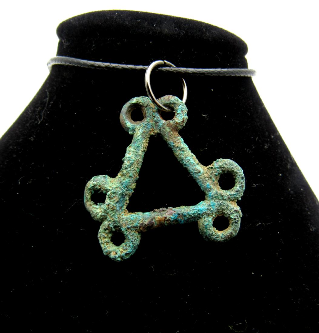 Viking Open Work "Dragon Eyes Amulet" (1 of 2)