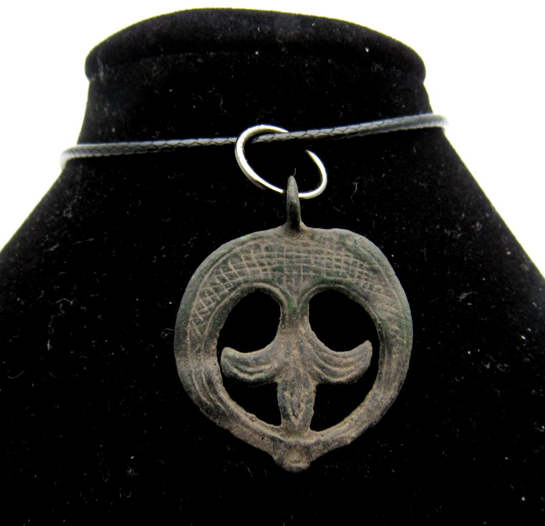 Viking Amulet with Lunar Motif (1 of 2)