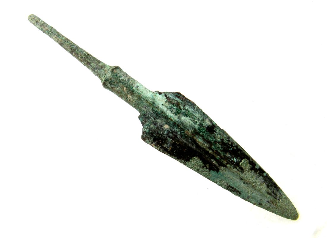 Ancient Bronze Age Spear Head (1 of 2)