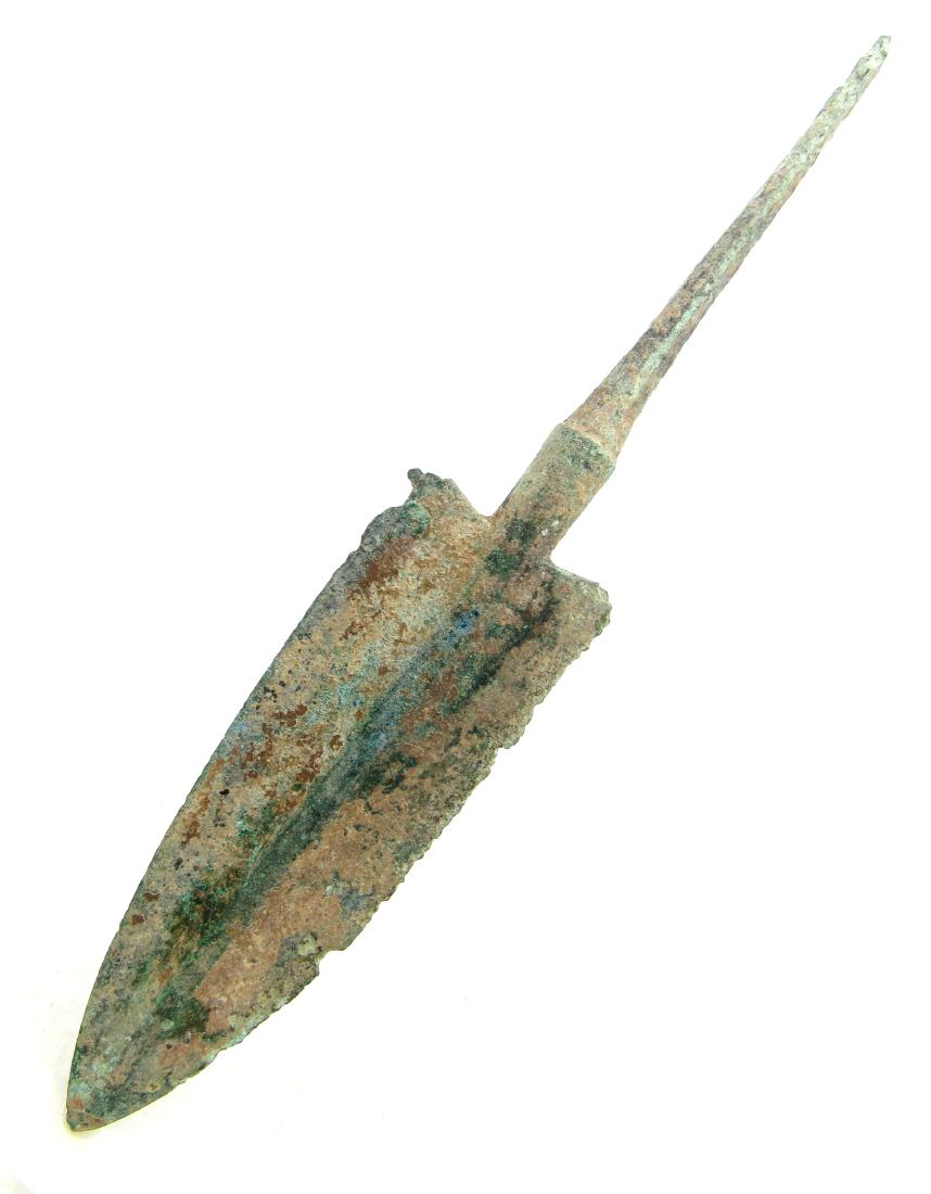 Ancient Bronze Age Spear Head (1 of 2)