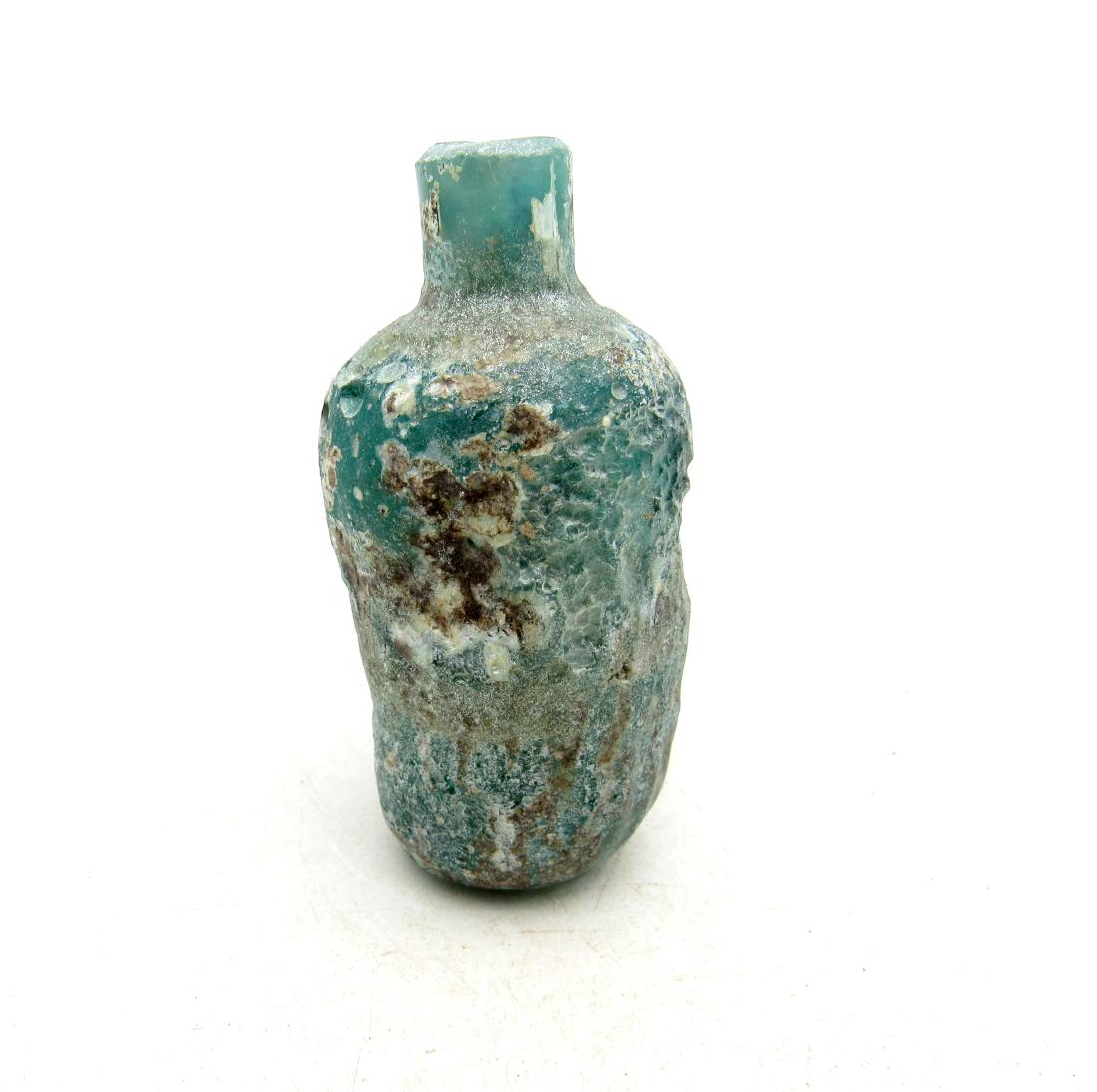 Ancient Roman/ Byzantine Glass Flask (1 of 3)