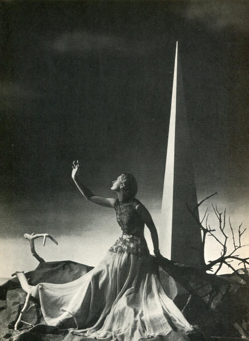 ANDRE DURST- Fashion Study: Artist: ANDRE DURST Print Title: Fashion Study Medium: Vintage Photoengraving on Matte Paper Printing Date: 1937 Printed in USA Image Size: 11” X 8” Please note that this lot has a confidential re