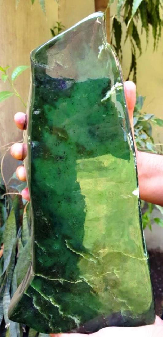 Free Form Green Nephrite Self Standing Tumble (1 of 6)