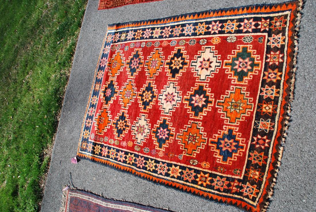 Vintage Afghan Kazak Rug 5.6x4 (1 of 3)