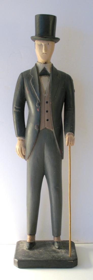 Montgomery Ward Folk Art Display Carving (1 of 6)