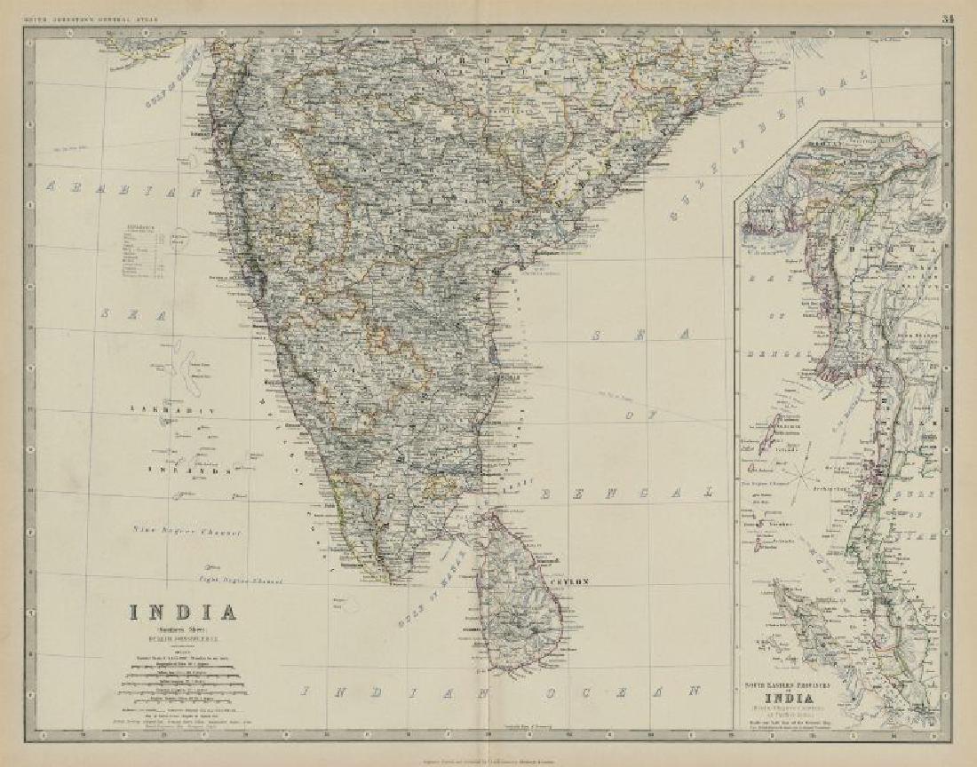 South India Ceylon Burma Straits Settlements Singapore (1 of 2)