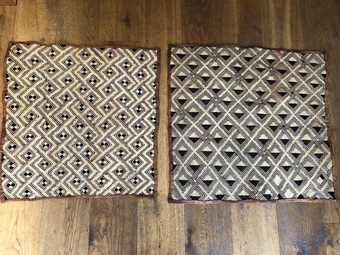 Lot of Two Shoowa Traditional Textiles in Fibers (1 of 8)