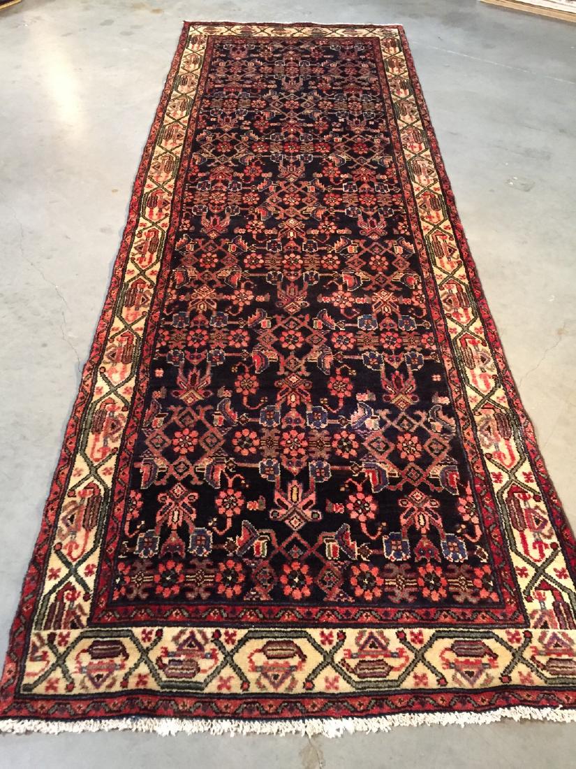 Gallery Persian Hamedan Runner Rug 3.4x10.2 (1 of 6)