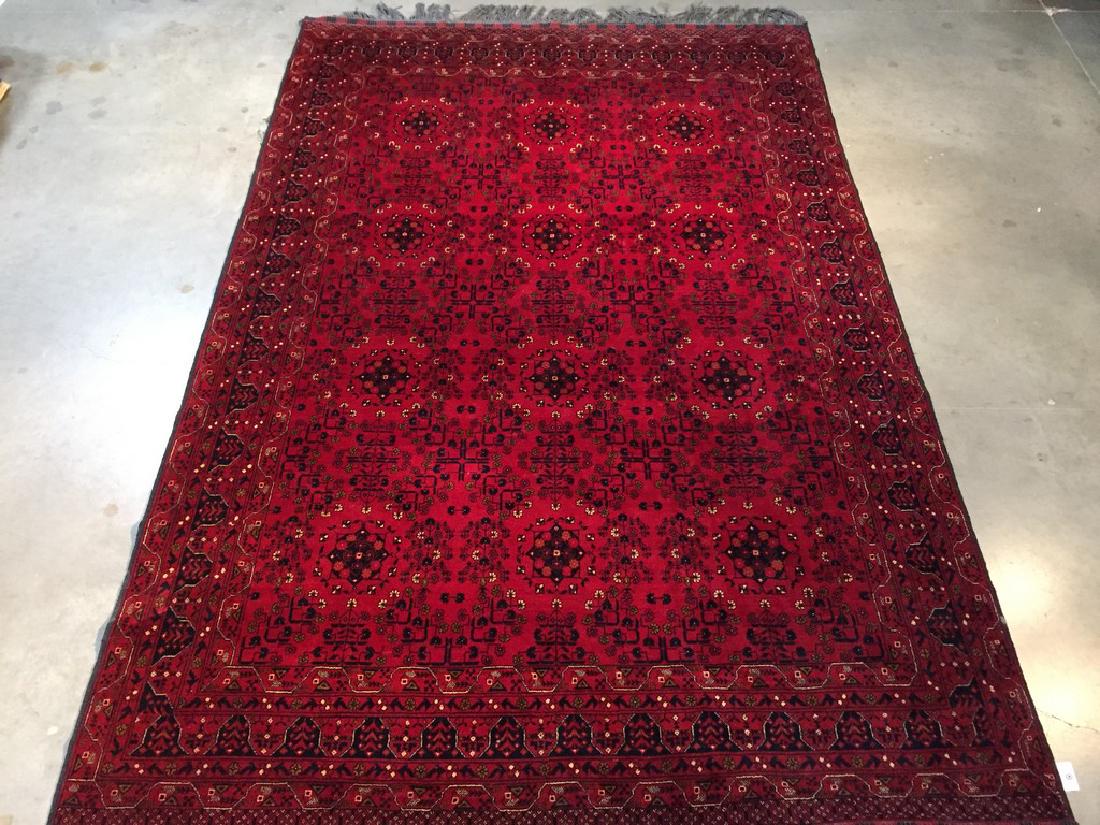 Superb Fine Afghan Rug 6.7x10 (1 of 7)
