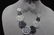 N+E Zinc Alloy Necklace+Earring Silver Set Jewelry