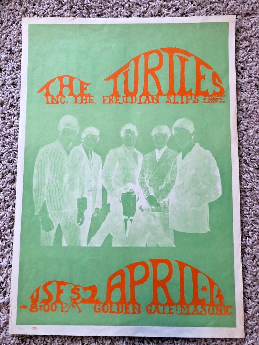 The Turtles Very Rare! Golden Gate Masonic Temple (1 of 4)