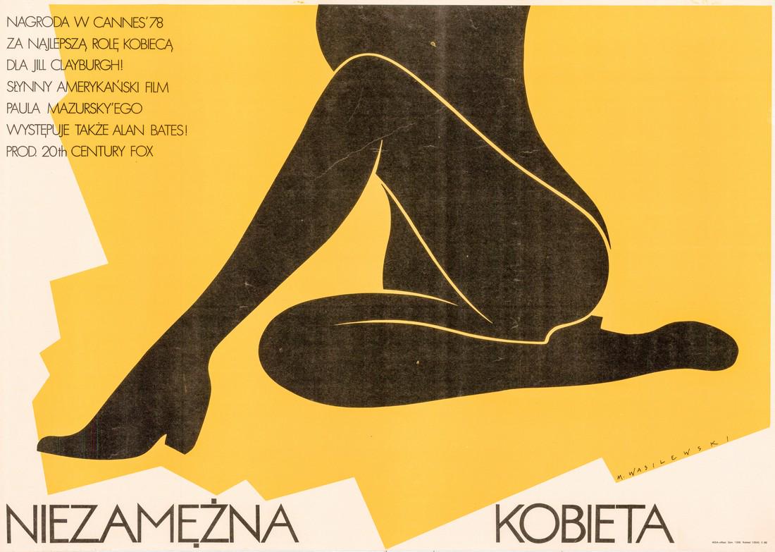An Unmarried Woman 1978 Polish Poster (1 of 1)