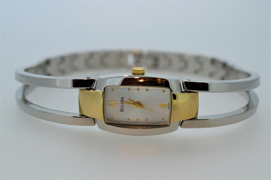 Ladies Bulova Contemporary Two-tone Watch Bracelet (1 of 1)