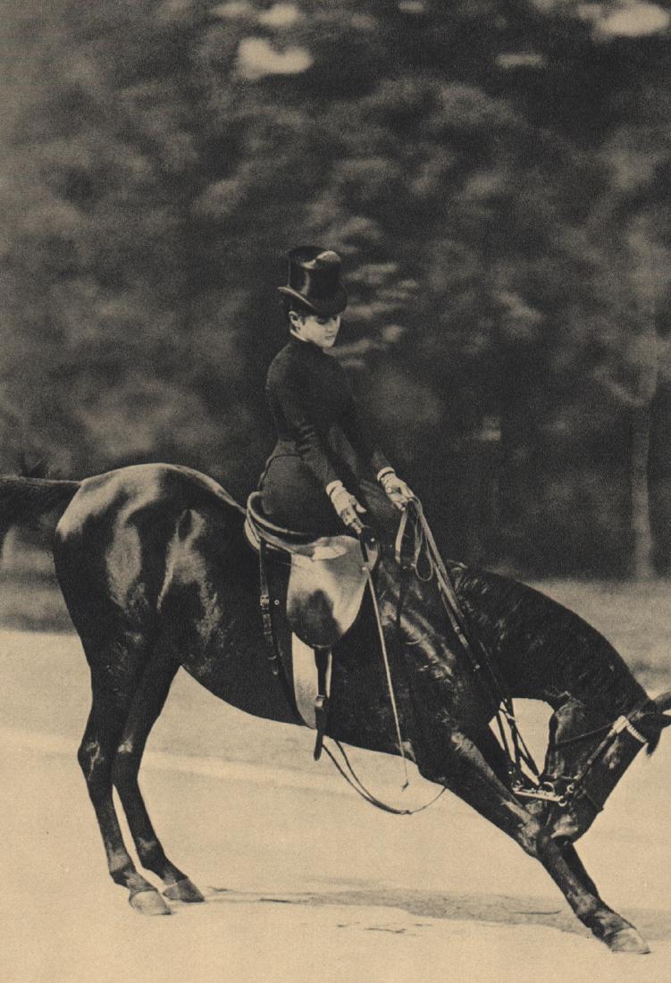 LOUIS-JEAN DELTON - Amazone, 1883: Artist: LOUIS-JEAN DELTON Print Title: Amazone, 1883 Medium: Sheet-fed Gravure Printing Date: 1974 Printed in Switzerland Image Size:5.75 X8.25 inches Louis-jean Delton (1807-1891) was a French photog