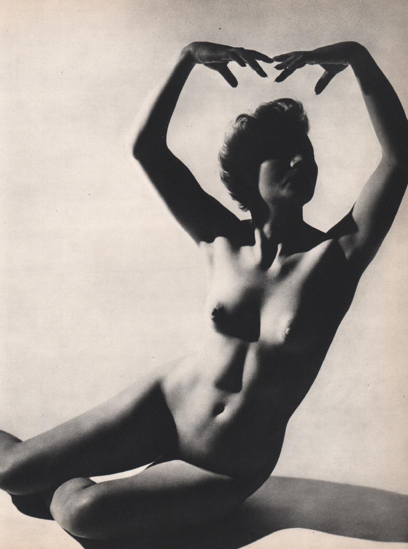 LUCIEN LORELLE - Nude: Artist: LUCIEN LORELLE Print Title: Nude Medium: Sheet-fed Gravure Printing Date: 1960 Printed in France Image Size: 7.25 x 9.5 inches Lucien Lorelle (1894-1968) was one of the great photographers of