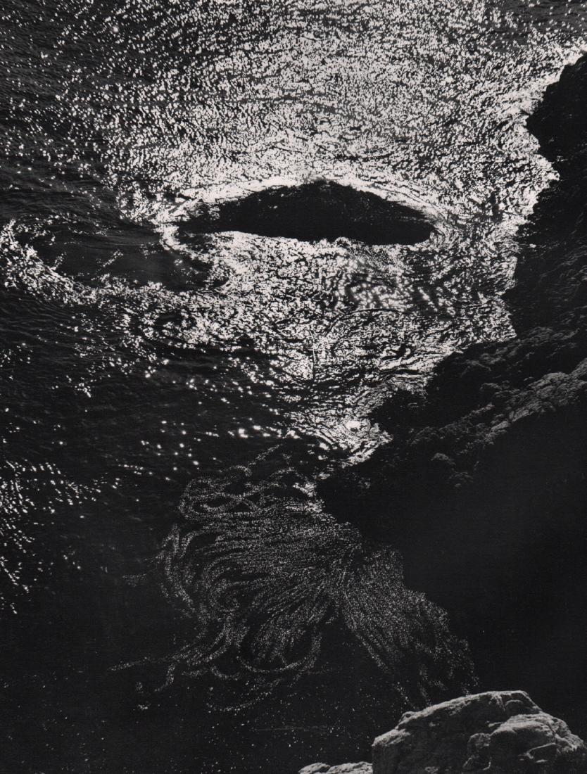 EDWARD WESTON - Rocks and Kelp: Artist: EDWARD WESTON Print Title: Rocks and Kelp Medium: Sheet-fed Gravure Printing Date: 1965 Printed in the USA Image Size: 8 x 10 inches Edward Henry Weston (1886-1958) was a 20th-century American