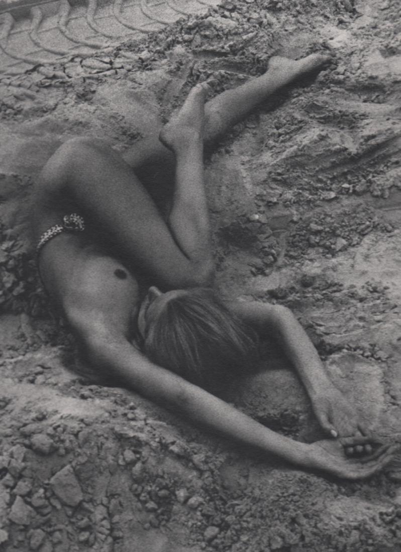 JEAN CLEMMER - Nude: Artist: JEAN CLEMMER Print Title: Nude Mounted and Matted with black core-white mat Medium: Sheet-fed Gravure Printing Date: 1969 Printed in France Image Size: 8.5 X 11.5 inches Jean Clemmer (1926-200