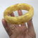 Baltic amber cut bangle bracelet 85x23mm, 49.2 gr - 7