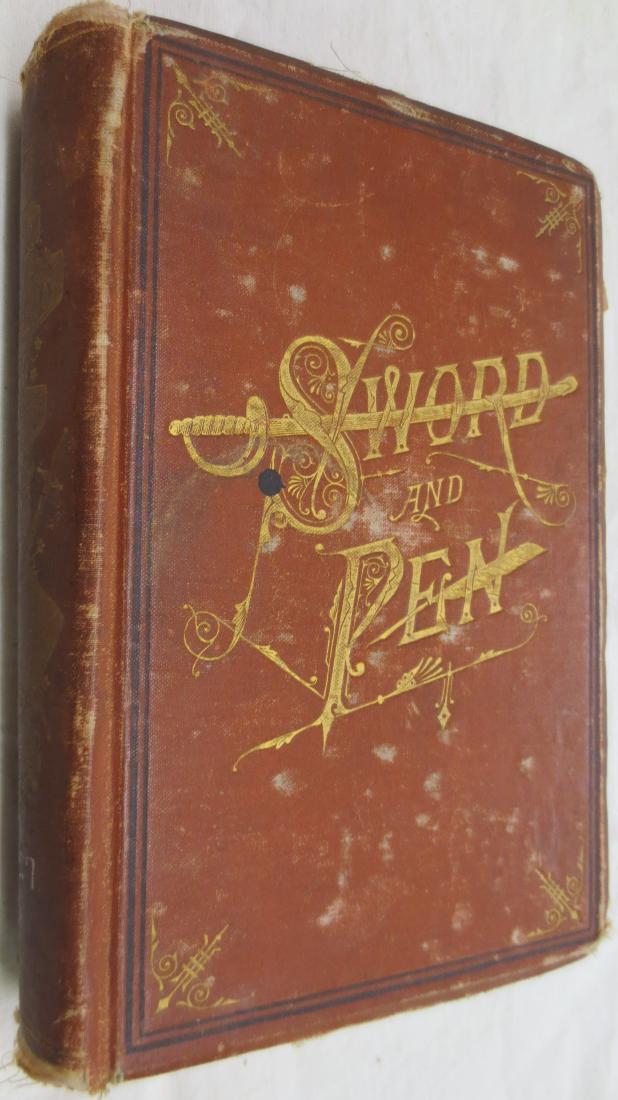 Sword and Pen John A. Owens: Ventures and Adventures of Willard Glazier in War and literature. Condition: Used; fair; Hardcover: 436 pages; Dimensions: 7.75 x 5 inches; Publisher: P.W. Ziegler & Co.; First Edition (1882) Please n