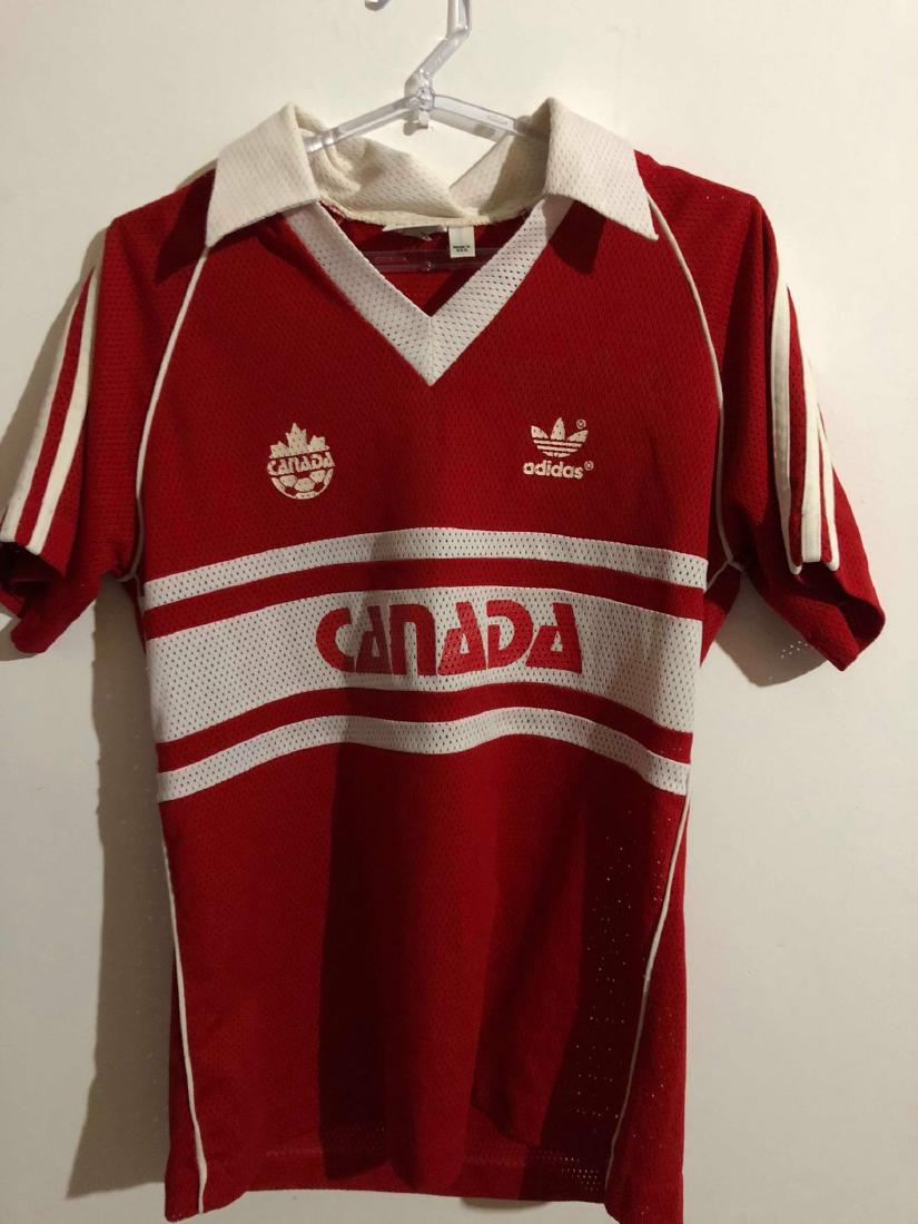 Canada #4 Olympic Games Worn Jersey 1984 (1 of 5)