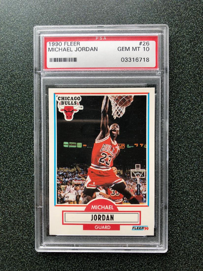 1990 Fleer Michael Jordan #26 PSA GEM 10 (1 of 2)
