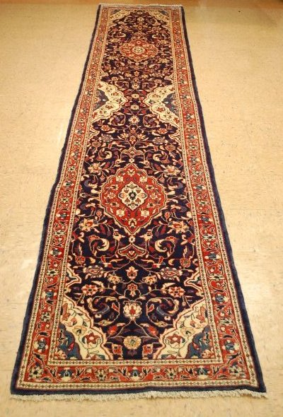 Antique Detailed Fine Persian Sarouk Rug 2.7x14.2 (1 of 8)