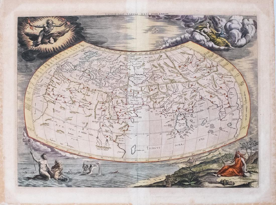 1695 Mercator Map of the Known World -- Universalis (1 of 1)