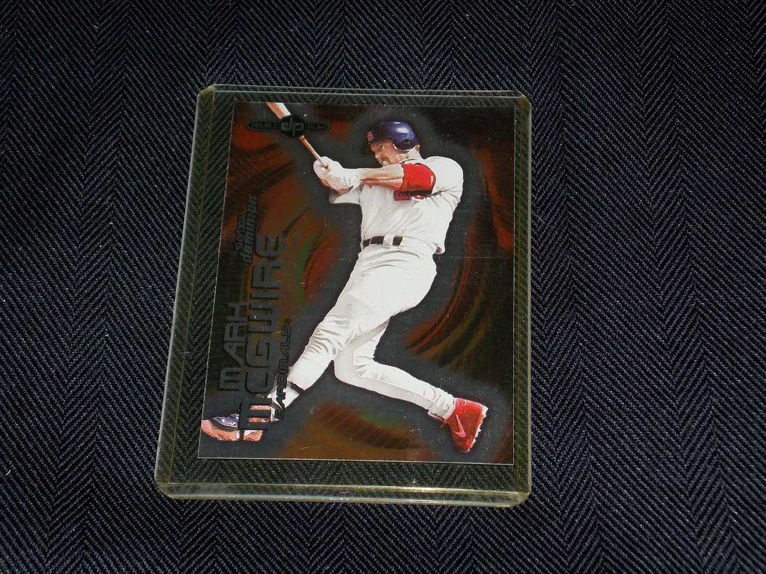 2000 Fleer Sky Box, Mark McGwire & Ken Griffey Jr.,: 2000 Fleer Sky Box, Mark McGwire & Ken Griffey Jr., Double Play No Reserve: This lot starts at $1 and has no reserve as a courtesy so that collectors can determine the true market value on this authen