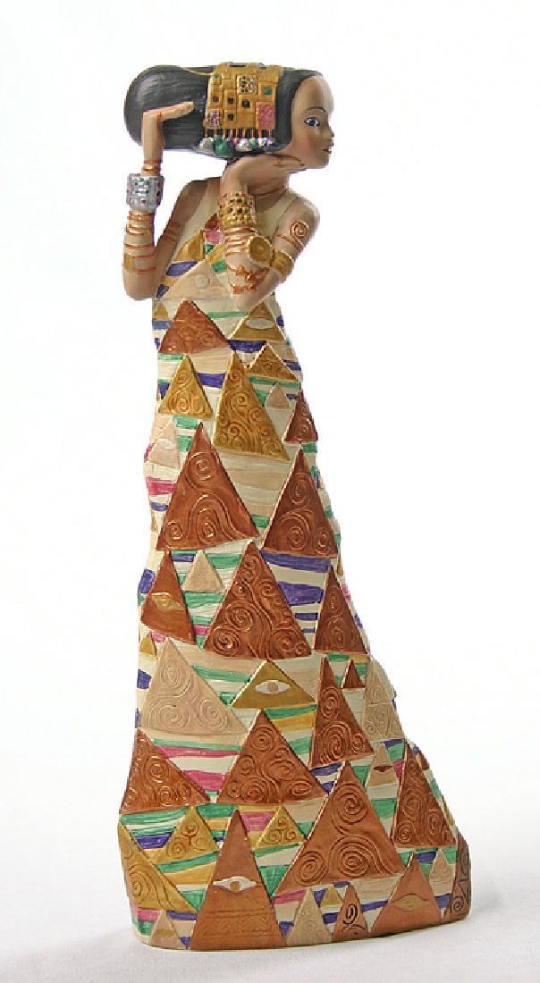 After Gustav Klimt: The Expectation statue (1 of 4)
